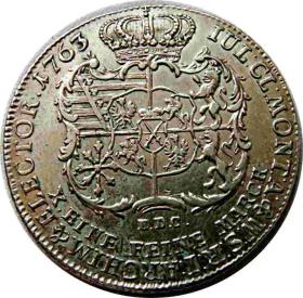 Obrazek 2 dla: Fryderyk Krystian, talar, Lipsk 1763