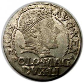 Obrazek dla: Grosz litewski na stopę polską 1546 Zygmunt II August Wilno