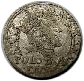 Obrazek dla: Grosz litewski na stopę polską 1547 Zygmunt II August Wilno