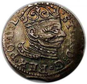 Obrazek dla: Trojak 1583 Stefan Batory Ryga