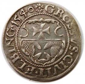 Obrazek dla: Grosz 1540 Zygmunt I Stary Elbląg