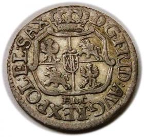 Obrazek dla: 1/24 talara 1763 Fryderyk August II Lipsk