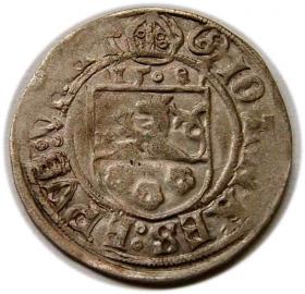 Obrazek 2 dla: Grosz 1508 Jan V Turzo Księstwo Nyskie Biskupów Wrocławskich Nysa