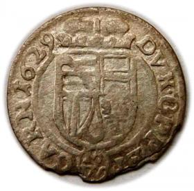 Obrazek 2 dla: 1 krajcar 1629 Karol Euzebiusz Księstwo Opawskie Opawa