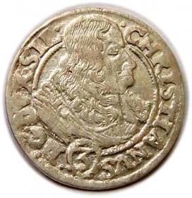 Obrazek dla: 3 krajcary 1669 Chrystian Wołowski Księstwo Brzesko Legnicko Wołowskie Brzeg