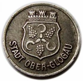 Obrazek 2 dla: 10 fenigów 1918 Głogówek / Ober Glogau 