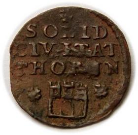 Obrazek dla: Szeląg 1760 August III Toruń