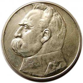 Obrazek dla: 10 złotych 1938 Józef Piłsudski II RP