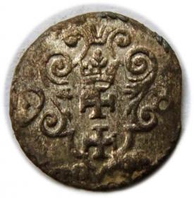 Obrazek dla: Denar 1598 Zygmunt III Waza Gdańsk