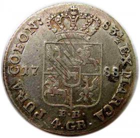 Obrazek 2 dla: Złotówka 1788 Stanisław August Poniatowski Warszawa