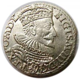 Obrazek dla: Trojak 1594 Zygmunt III Waza Malbork