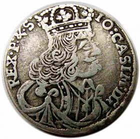 Obrazek dla: Ort 1657 Jan Kazimierz Kraków