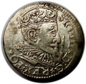 Obrazek dla: Trojak 1596 Zygmunt III Waza Ryga