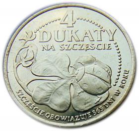 Obrazek dla: 4 dukaty na szczęście Mennica Polska