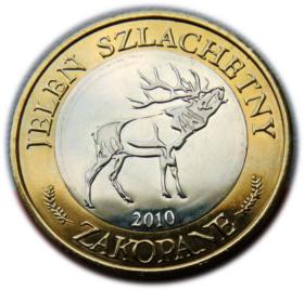 Obrazek dla: 10 dutków 2010 Zakopane Jeleń Szlachetny