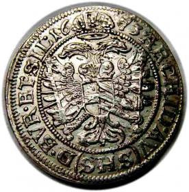 Obrazek 2 dla: 6 krajcarów 1673 Leopold I Wrocław