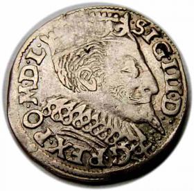 Obrazek dla: Trojak 1596 Zygmunt III Waza Bydgoszcz