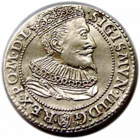 Obrazek dla: Szóstak 1596 Zygmunt III Waza Malbork