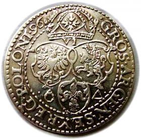 Obrazek 2 dla: Szóstak 1596 Zygmunt III Waza Malbork