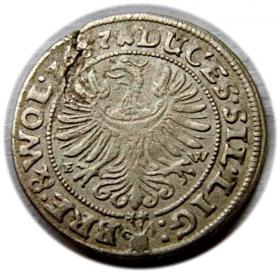 Obrazek 2 dla: 3 krajcary 1657 Jerzy III Ludwik IV Chrystian Księstwo Brzesko  Legnicko  Wołowskie Brzeg