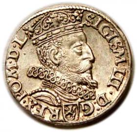 Obrazek dla: Trojak 1602 Zygmunt III Waza Kraków