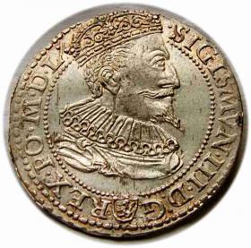 Obrazek dla: Szóstak 1596 Zygmunt III Waza Malbork