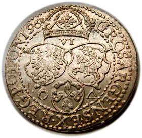 Obrazek 2 dla: Szóstak 1596 Zygmunt III Waza Malbork