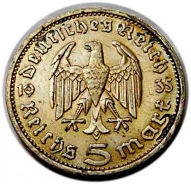 Obrazek 2 dla: 5 marek 1935 E Niemcy Muldenhutten