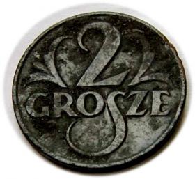 Obrazek dla: 2 grosze 1925 II RP Warszawa