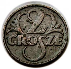 Obrazek dla: 2 grosze 1932 II RP Warszawa