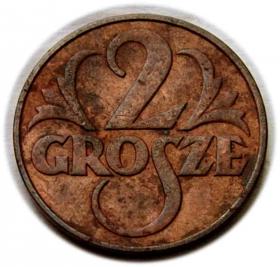 Obrazek dla: 2 grosze 1935 II RP Warszawa
