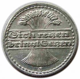 Obrazek 2 dla: 50 fenigów 1921 Niemcy Republika Weimarska