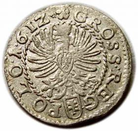 Obrazek 2 dla: Grosz 1612 Zygmunt III Waza Kraków