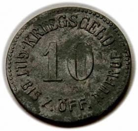 Obrazek dla: 10 fenigów Kłodzko / Glatz