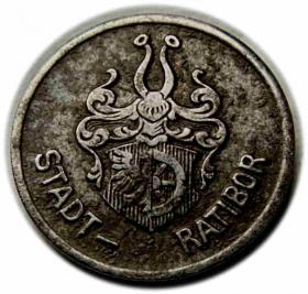 Obrazek 2 dla: 10 fenigów 1919 Racibórz / Ratibor