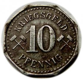 Obrazek dla: 10 fenigów 1918 Nowa Ruda / Neurode