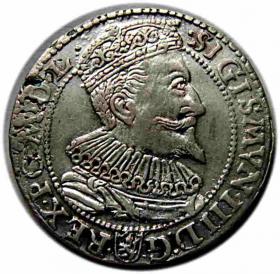 Obrazek dla: Szóstak 1596 Zygmunt III Waza Malbork