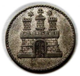 Obrazek 2 dla: 1 dreiling 1855 Hamburg Niemcy