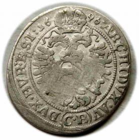 Obrazek 2 dla: 3 krajcary 1696 Leopold I Brzeg