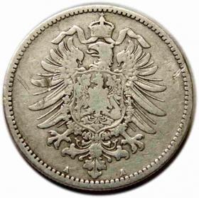 Obrazek 2 dla: 1 marka 1881 Wilhelm I Hohenzollern Niemcy Berlin
