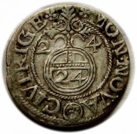 Obrazek dla: Półtorak 1624 Gustaw II Adolf Ryga