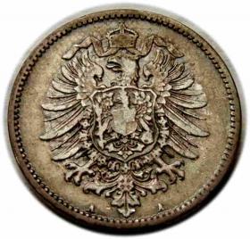 Obrazek 2 dla: 1 marka 1874 Wilhelm I Hohenzollern Berlin