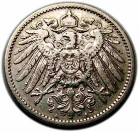 Obrazek 2 dla: 1 marka 1896 Wilhelm II Hohenzollern Niemcy Berlin
