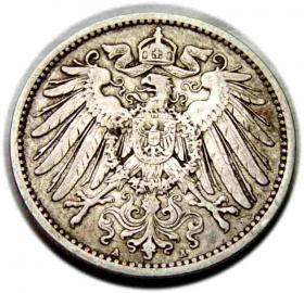 Obrazek 2 dla: 1 marka 1905 Wilhelm II Hohenzollern Niemcy Berlin