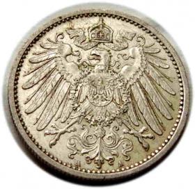 Obrazek 2 dla: 1 marka 1909 Wilhelm II Hohenzollern Niemcy Berlin