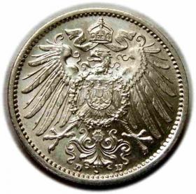 Obrazek dla: 1 marka 1914 Wilhelm II Hohenzollern Niemcy Monachium