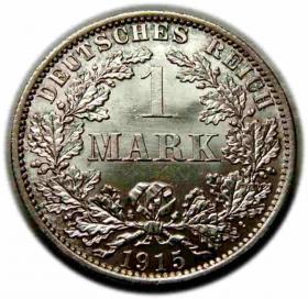 Obrazek dla: 1 marka 1915 Wilhelm II Hohenzollern Berlin