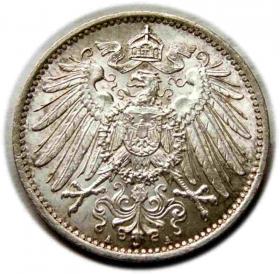Obrazek 2 dla: 1 marka 1915 Wilhelm II Hohenzollern Berlin