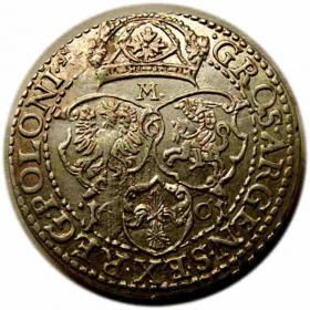 Obrazek 2 dla: Szóstak 1601 Zygmunt III Waza Malbork
