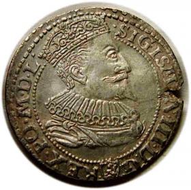 Obrazek dla: Szóstak 1596 Zygmunt III Waza Malbork